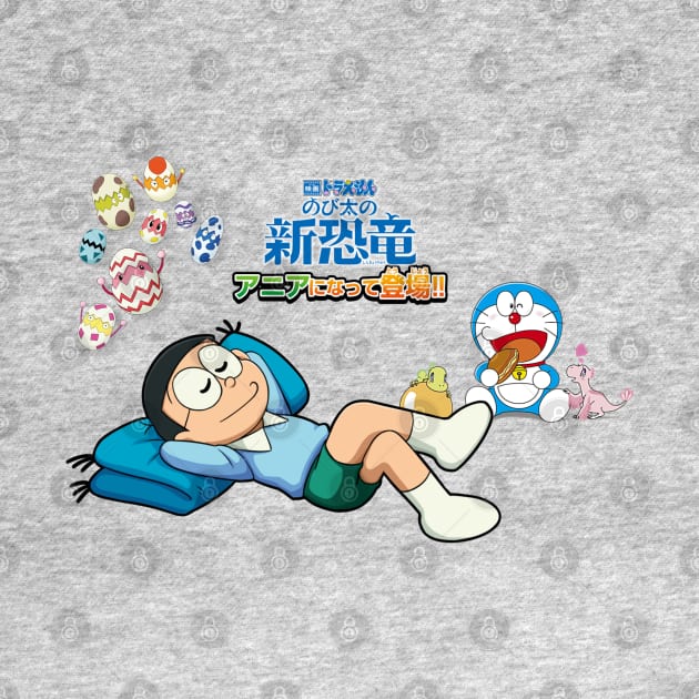 Sleeping Nobita: Doraemon Nobita's New Dinosaur by Celestial Crafts